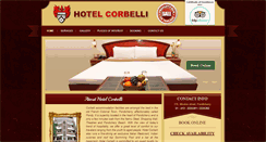 Desktop Screenshot of hotelcorbelli.com
